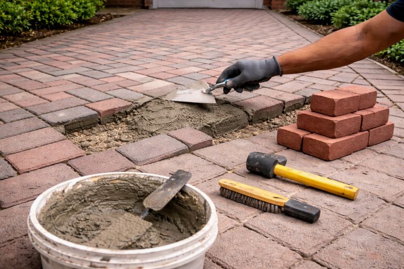 Brick Flatwork Repair in Dumfries, VA