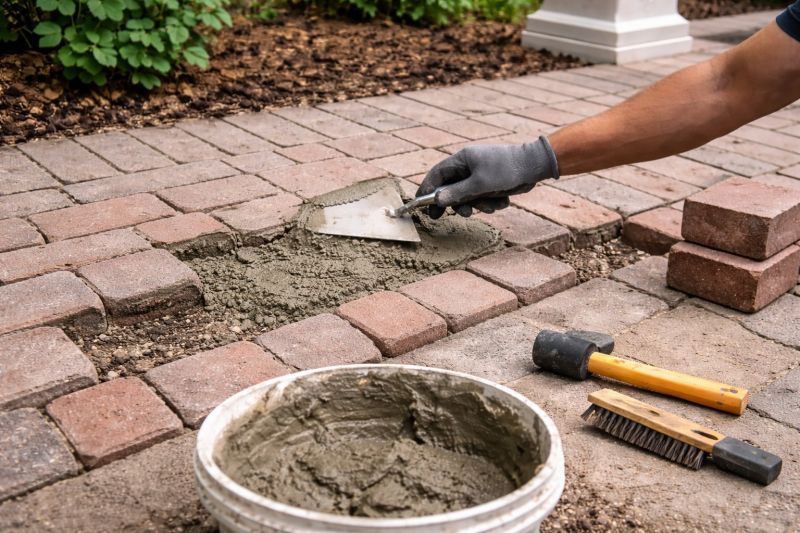 Brick Flatwork Repair in Remington, VA