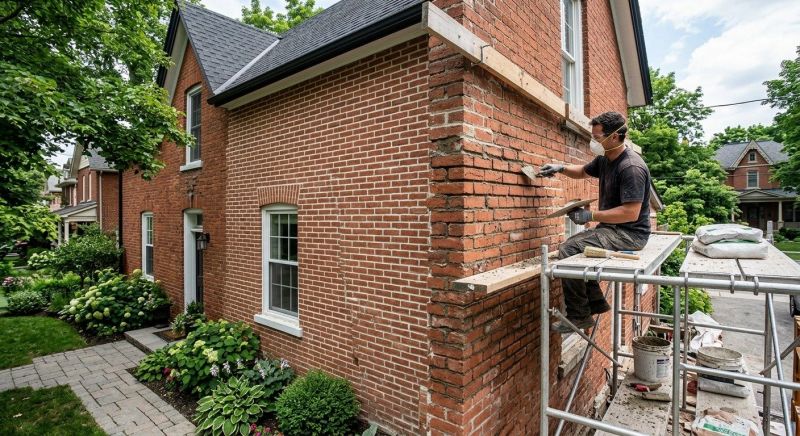 Brick Restoration in Fredericksburg, VA