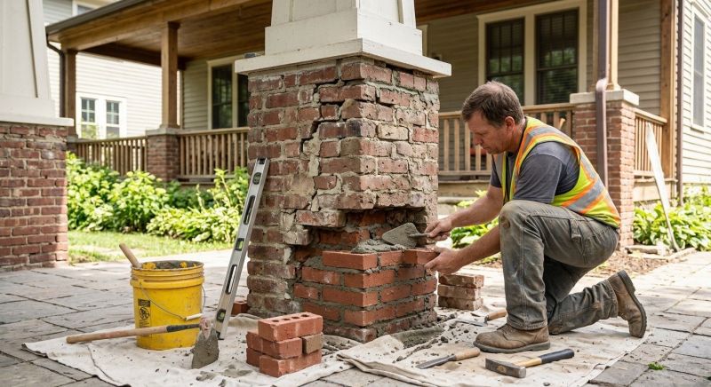 Brick Restoration in Stafford County, VA