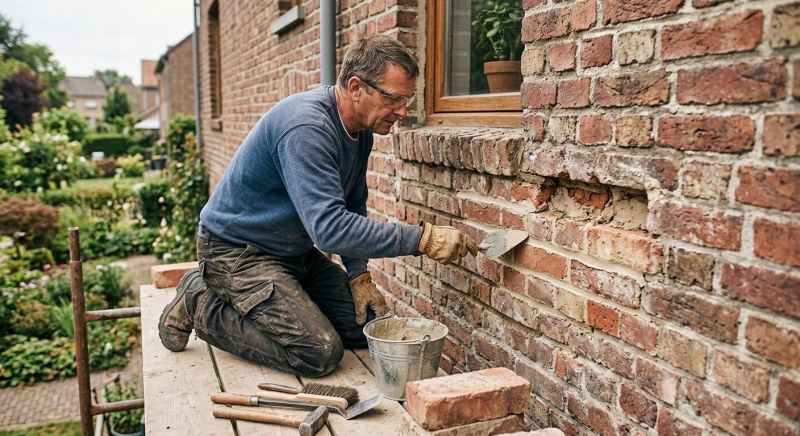 Brick Stairs Repair in Brandy Station, VA