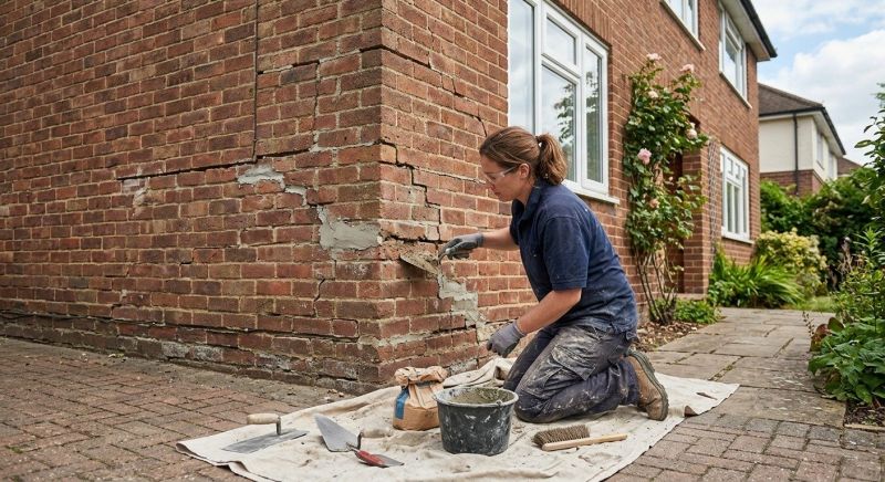 Brick Wall Repair in Bealeton, VA