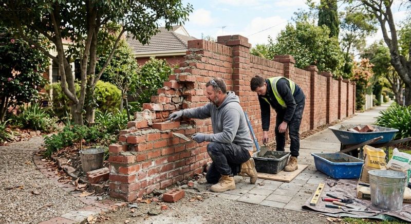 Brick Wall Repair in Brandy Station, VA