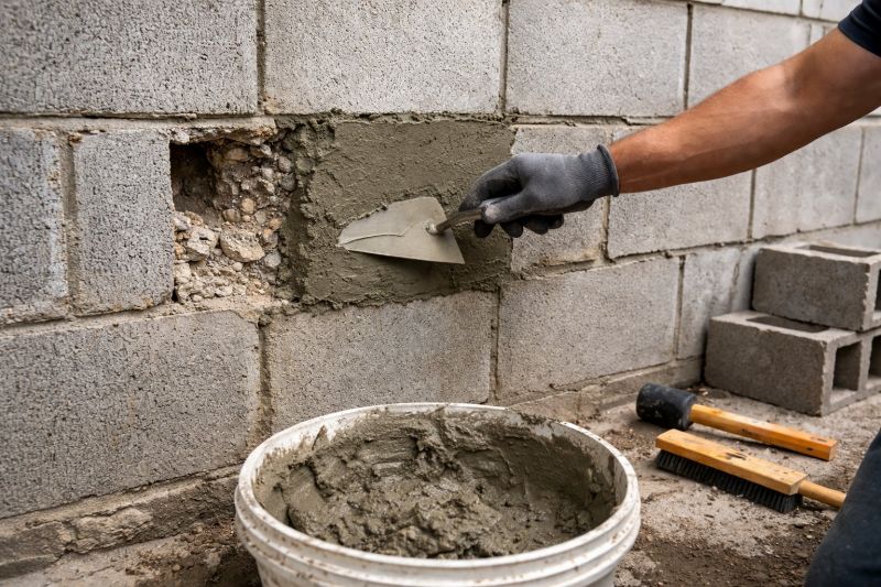 Concrete Block Repair in Spotsylvania County, VA
