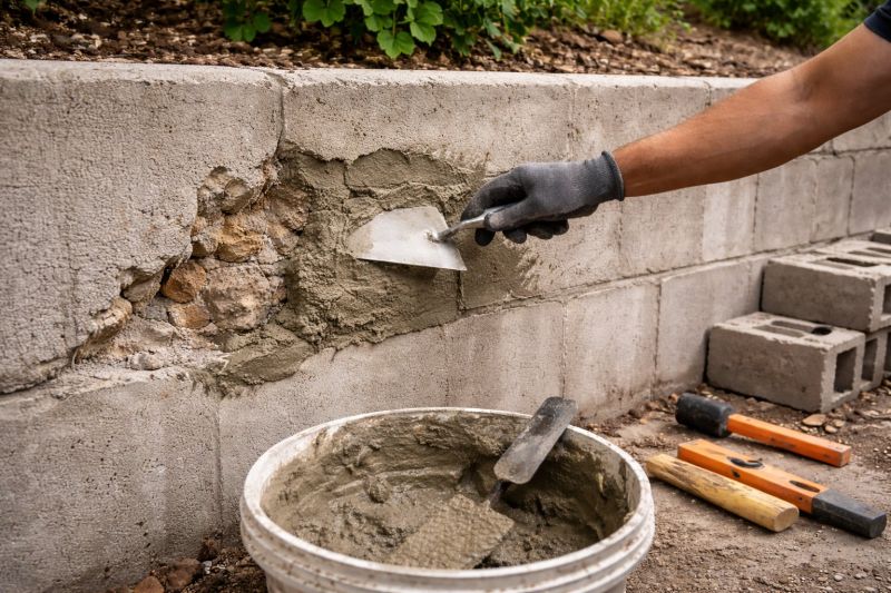 Retaining Wall Repair in Bowling Green, VA