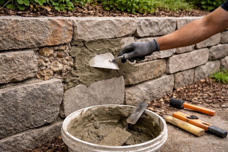 Retaining Wall Repair in Bowling Green, VA