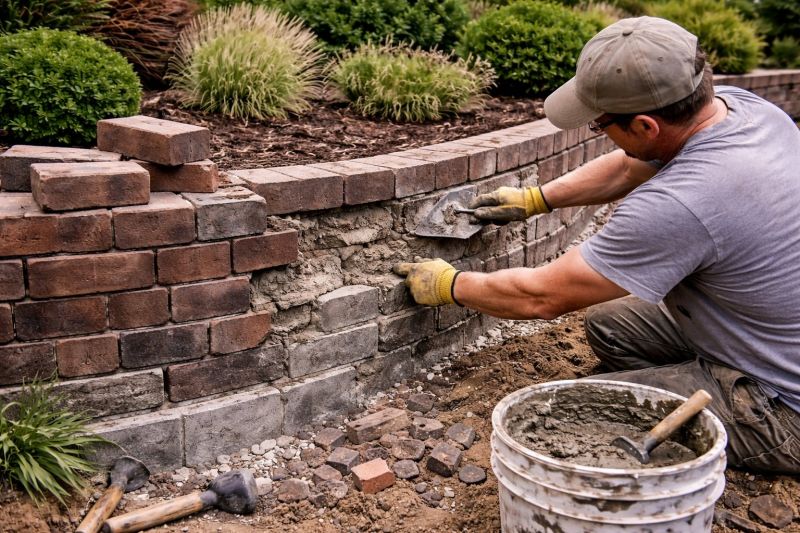 Retaining Wall Repair in Spotsylvania, VA
