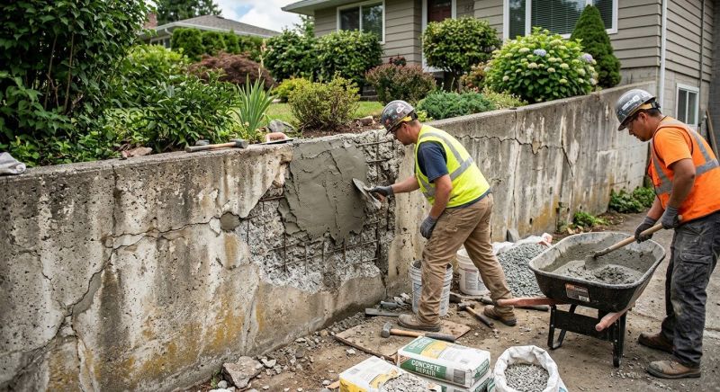 Retaining Wall Repair in Stafford, VA