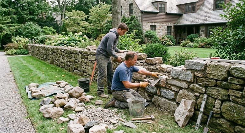 Retaining Wall Repair in Woodford, VA
