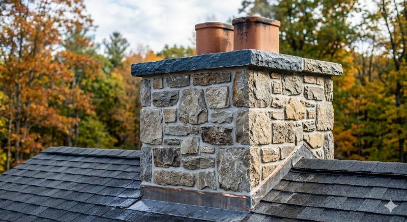 Stone Chimney Installation in Locust Grove, VA