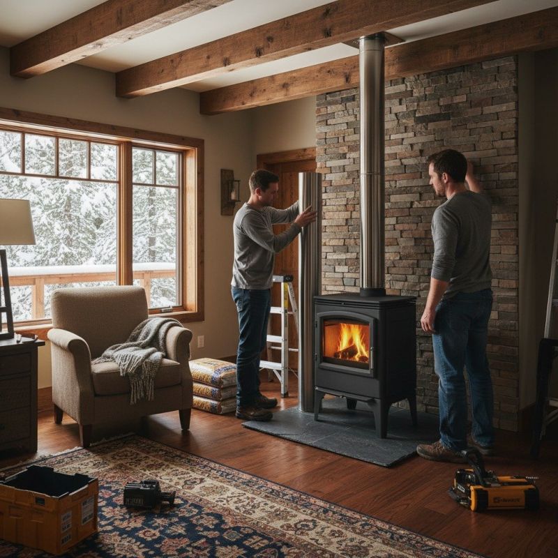 Stone Chimney Installation in Spotsylvania, VA