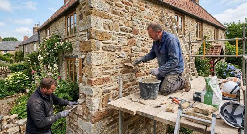 Stone Masonry Repair in Brandy Station, VA