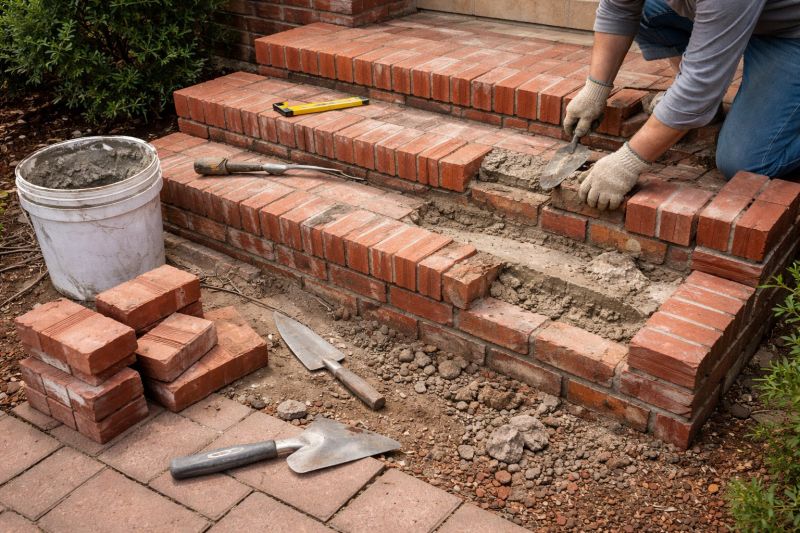 Brick Stairs Repair